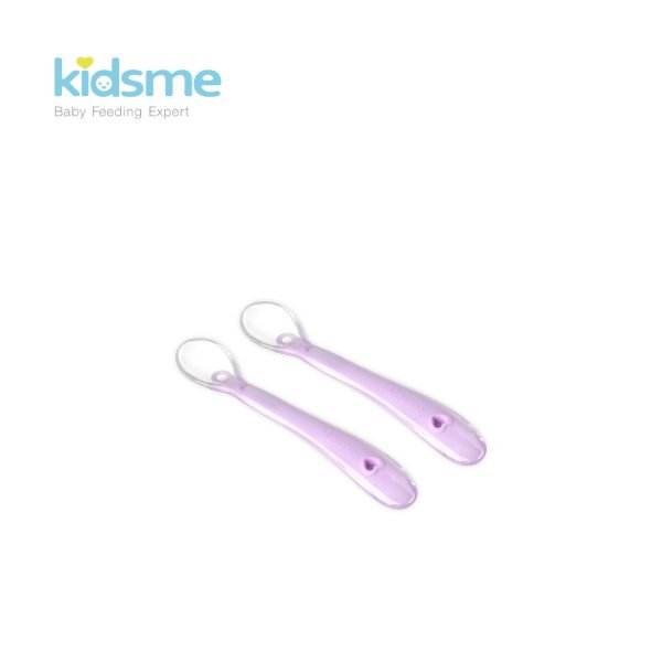 Kidsme ช้อนซิลิโคนแพ็คคู่ Soft Silicone Spoon (2pcs)