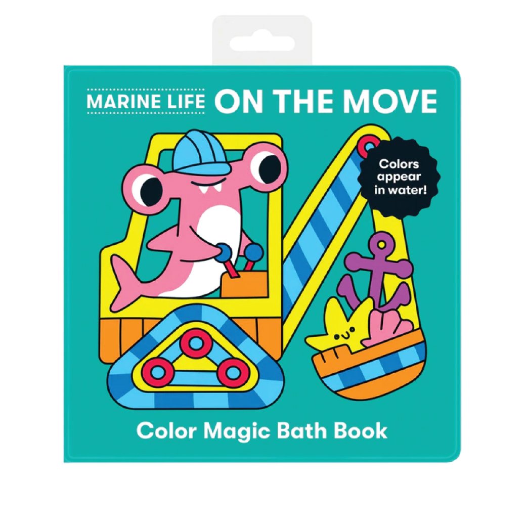 Marine Life On the Move Color Magic Bath Book แบรนด์ Mudpuppy