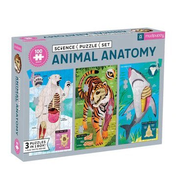 Animal Anatomy Science Puzzle Set แบรนด์ Mudpuppy