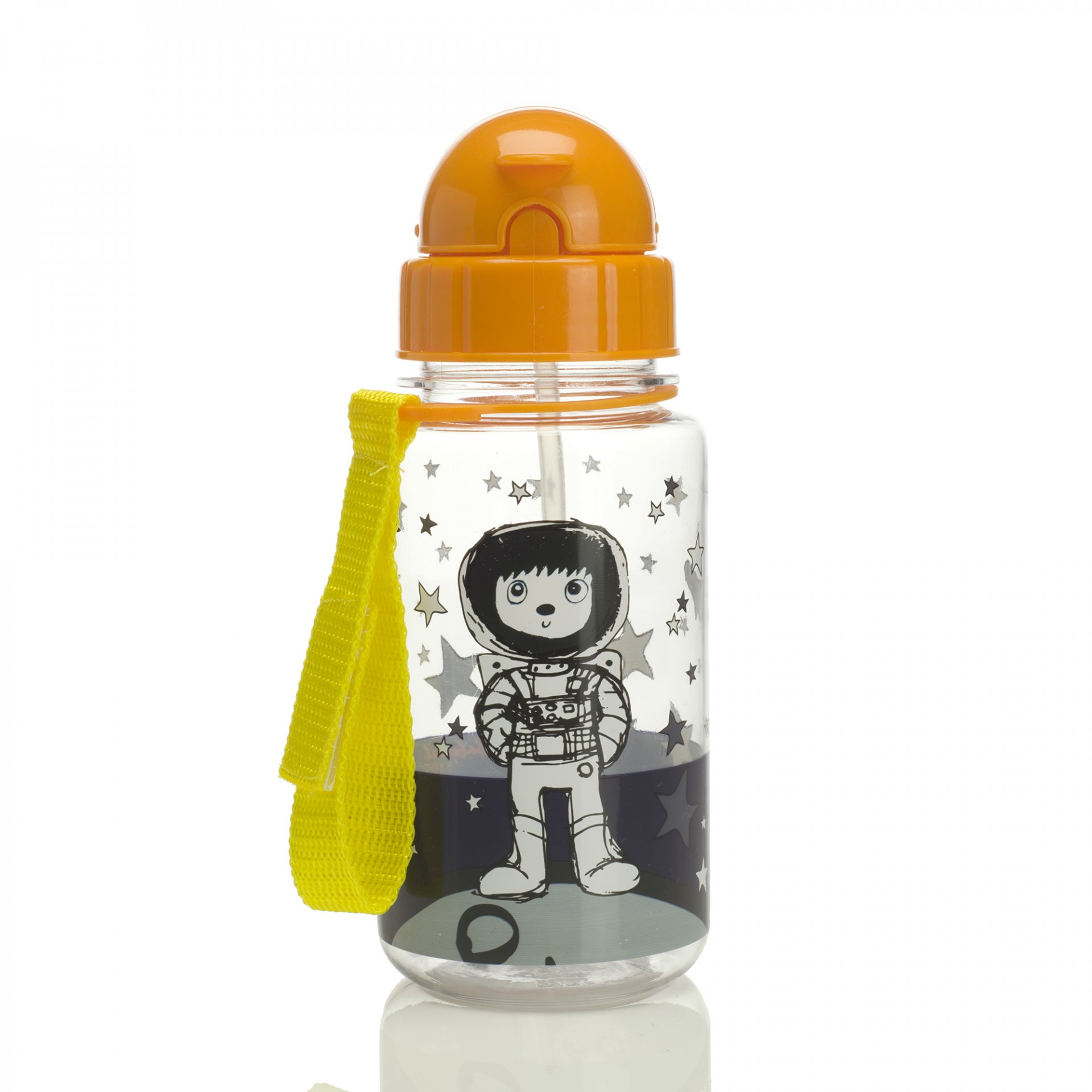 Zip & Zoe แก้วหลอดดูด Drinking Bottle with Straw - Spaceman