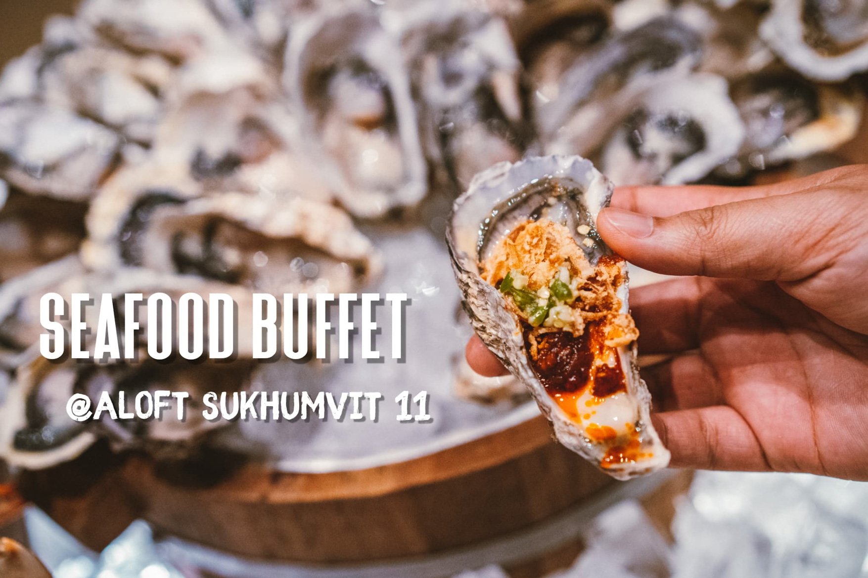 แจกส่วนลด 20% บุฟเฟ่ต์ซีฟู้ดใจกลางกรุง ที่ต้องพุ่งตัวไปกิน โปรโมชั่นบุฟเฟ่ต์ซีฟู้ดมื้อเย็น วันศุกร์-เสาร์ ที่ห้องอาหารเครฟ ไวน์ บาร์ แอนด์ เรสเตอรองท์ โรงแรมอลอฟท์ กรุงเทพ – สุขุมวิท 11 แจกส่วนลด 20% บุฟเฟ่ต์ซีฟู้ดใจกลางกรุง ที่ต้องพุ่งตัวไปกิน โปรโมชั่นบุฟเฟ่ต์ซีฟู้ดมื้อเย็น วันศุกร์-เสาร์ ที่ห้องอาหารเครฟ ไวน์ บาร์ แอนด์ เรสเตอรองท์ โรงแรมอลอฟท์ กรุงเทพ – สุขุมวิท 11
