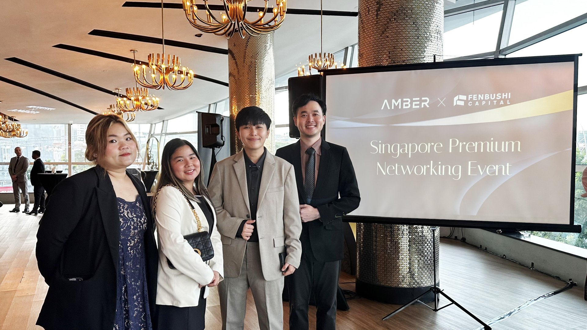 Amber Group x Fenbushi Capital, Singapore Premium Networking Event