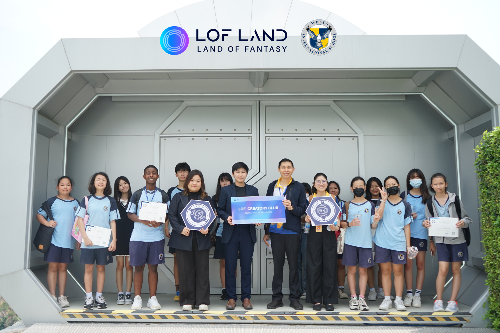 LOF Creators Club ร่วมกับ Wells International School - Chonburi Campus ในการส่งเสริมกิจกรรมเพื่อเรียนรู้ด้านเทคโนโลยี LOF Creators Club ร่วมกับ Wells International School - Chonburi Campus ในการส่งเสริมกิจกรรมเพื่อเรียนรู้ด้านเทคโนโลยี