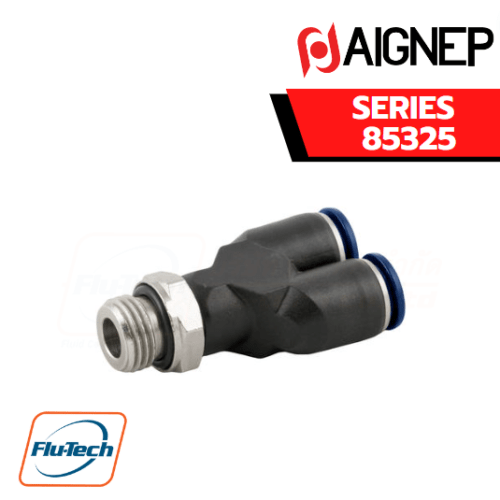 AIGNEP – SERIES 85325 ORIENTING Y MALE ADAPTOR (PARALLEL)
