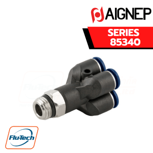 AIGNEP – SERIES 85340 Y CONNECTOR ORIENTING MALE ADAPTOR “UNIVERSAL SHORT”