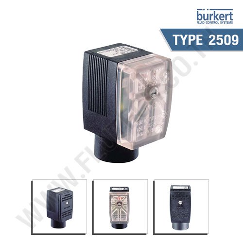 BURKERT TYPE 2509 - Male connector DIN EN 175301-803 - form A
