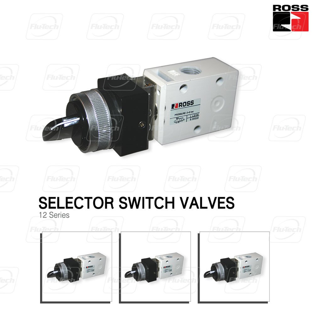 Selector Switch Valve - 12 Series
