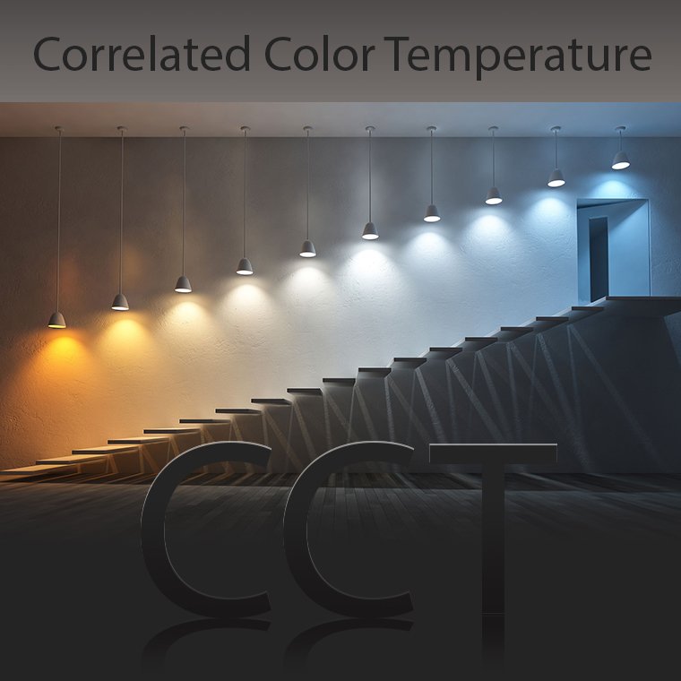 อุณหภูมิสีของแสง (Correlated Color Temperature หรือ CCT) อุณหภูมิสีของแสง (Correlated Color Temperature หรือ CCT)