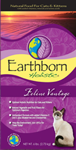 อาหารแมว Earthborn Feline Vantage 6 ปอนด์ (2.73 กิโลกรัม)