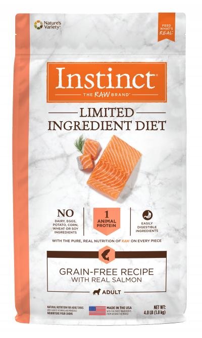 อาหารสุนัข Instinct Limited Ingredient Salmon ขนาด 1.8 กก.