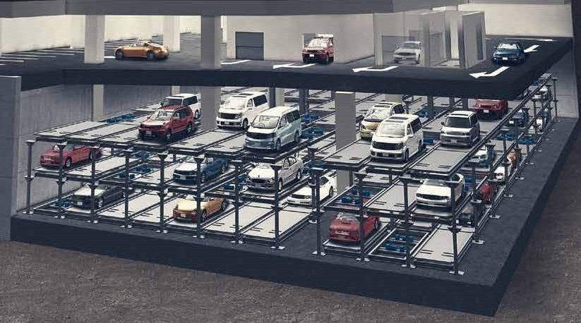 Horizontal Puzzle Parking Horizontal Puzzle Parking