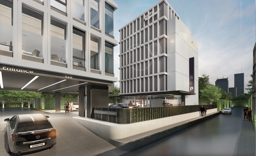 โครงการก่อสร้างอาคารที่ทำการสภาวิศวกร ส่วนงานอาคารจอดรถยนต์ โครงการก่อสร้างอาคารที่ทำการสภาวิศวกร ส่วนงานอาคารจอดรถยนต์