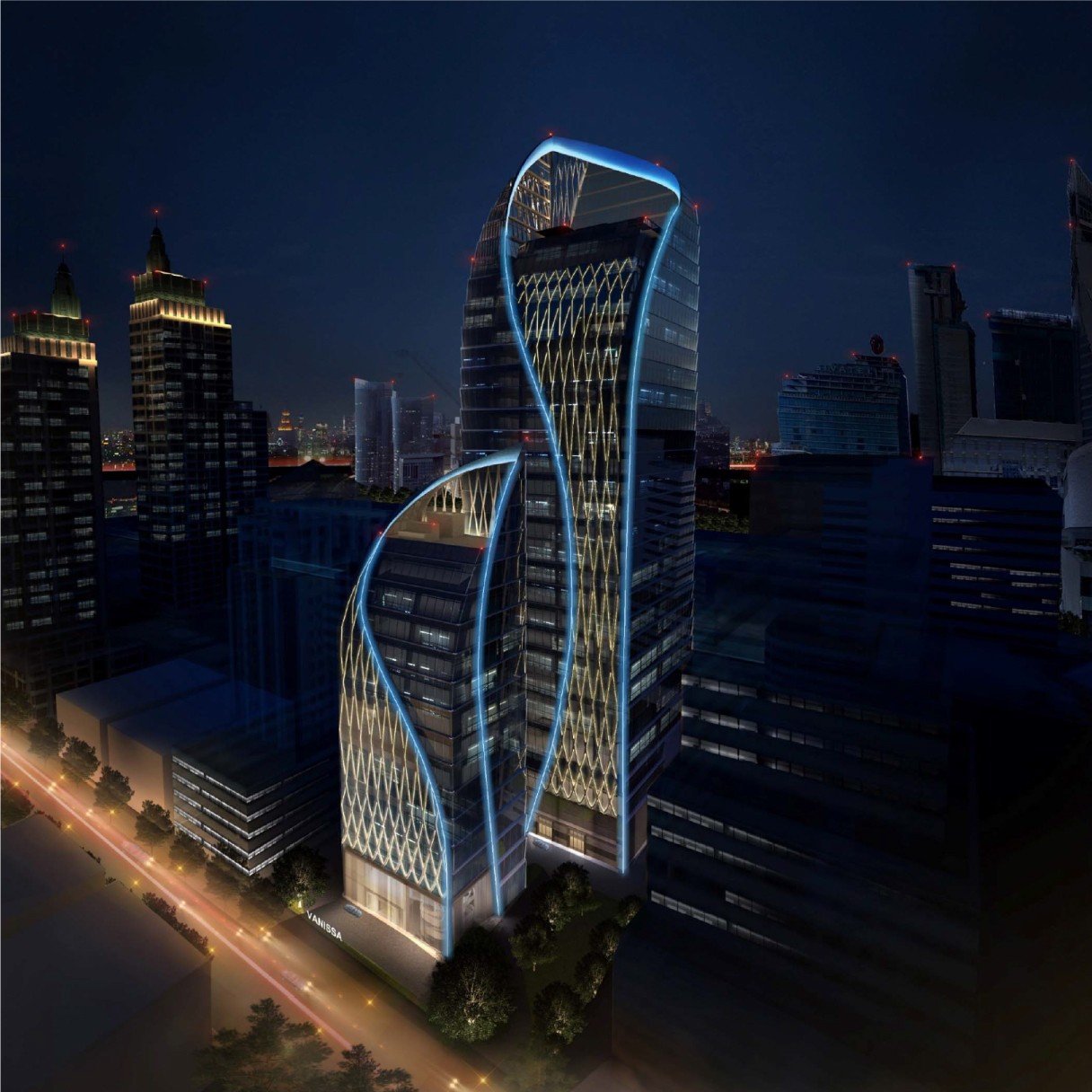 โครงการ  Vanissa Building งานก่อสร้างระบบจอดรถอัตโนมัติ  โครงการ  Vanissa Building งานก่อสร้างระบบจอดรถอัตโนมัติ