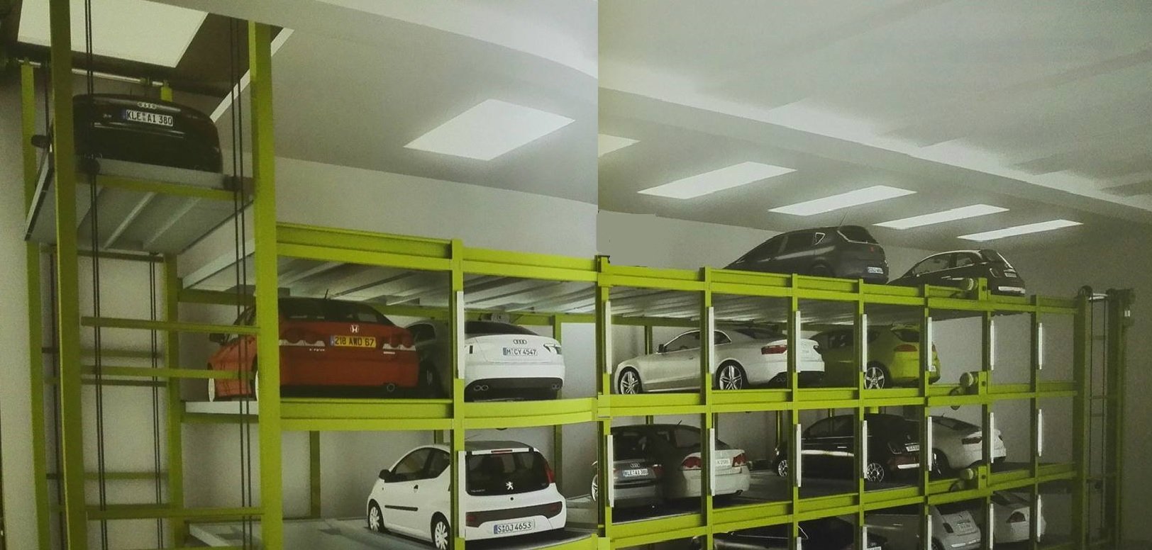 ระบบที่จอดรถอัตโนมัติ รุ่น G-05 GCP  ระบบที่จอดรถอัตโนมัติ รุ่น G-05 GCP