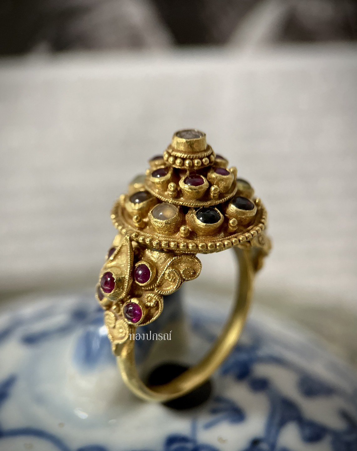 Navaratna Chatra Ring. A Jewel of Faith and Cosmic Harmony