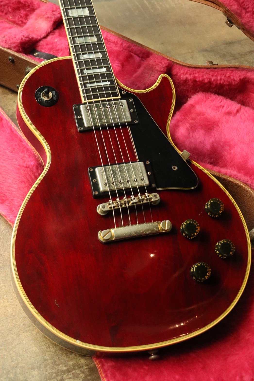 Gibson Lespaul Custom Wine Red 1990 (4.4kg)