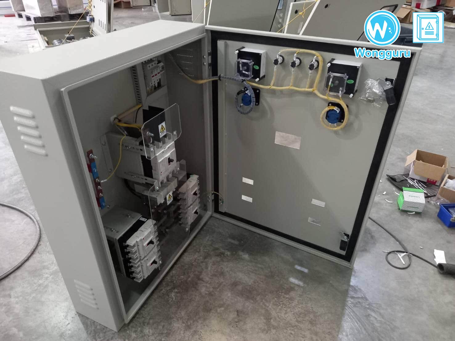 ตู้ควบคุมไฟฟ้าหลัก (MDB)-DB Panel Main 250A Feeder 80A