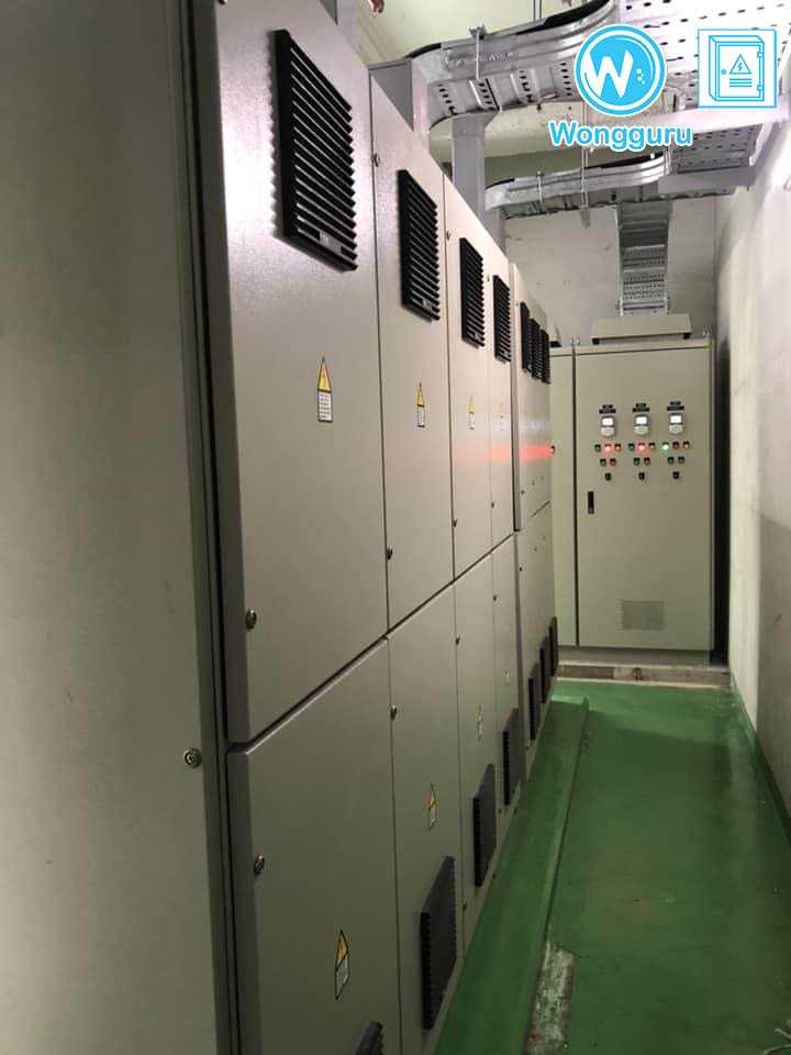 ตู้คอนโทรลเครื่องจักร(MCC)-Energy Saving Inverter 37KW