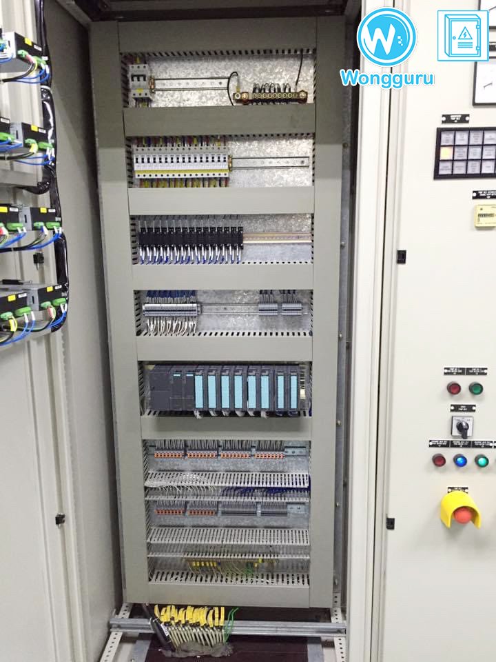 ตู้ควบคุมระบบพีแอลซี (PLC Control Panel)-Modify System PLC Siemens