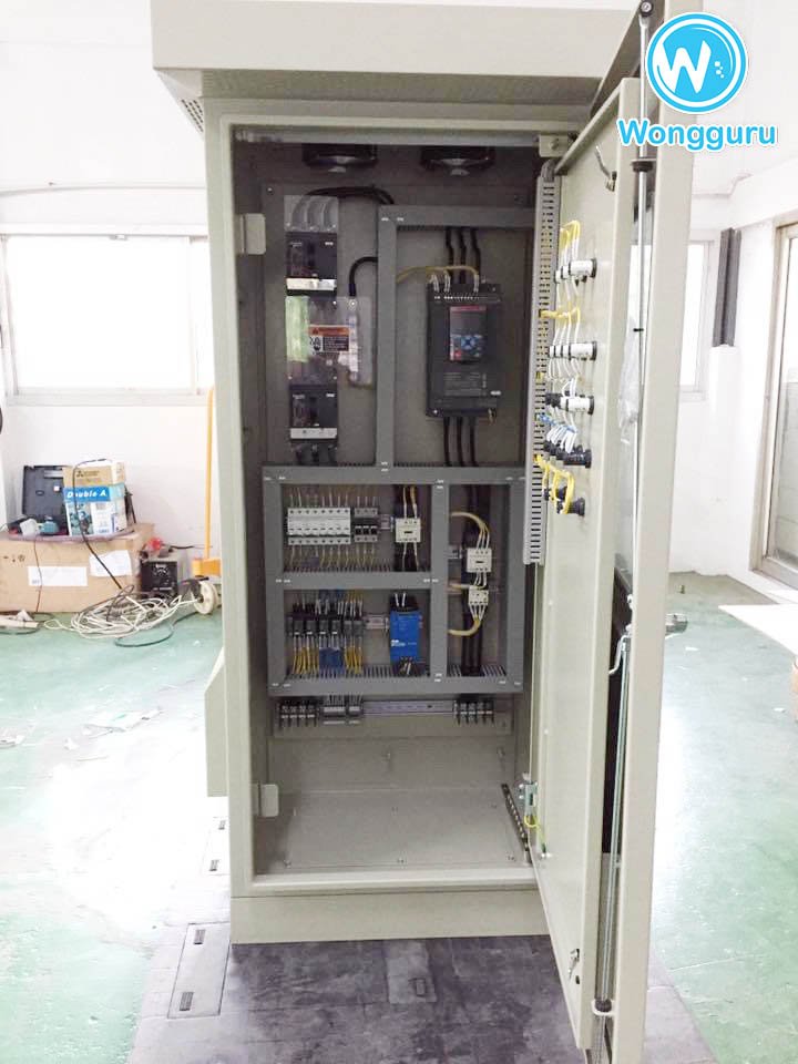 ตู้คอนโทรลเครื่องจักร(MCC)-Soft Start Outdoor Panel