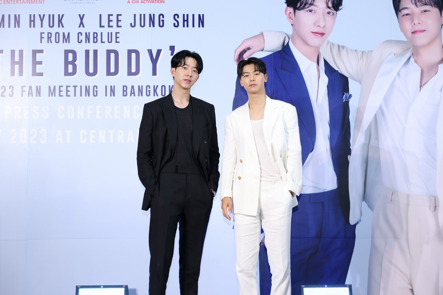 2 ซี้ 'มินฮยอก' & 'จองชิน' ชวน 'Buddy' บอยซ์ไทยไปจอยกันให้หายคิดถึงในงาน 2023 KANG MIN HYUK x LEE JUNG SHIN FROM CNBLUE ‘THE BUDDY’ FAN MEETING IN BANGKOK เผย "เราสองคนจะร้อนไม่แพ้พวกคุณแน่นอน"