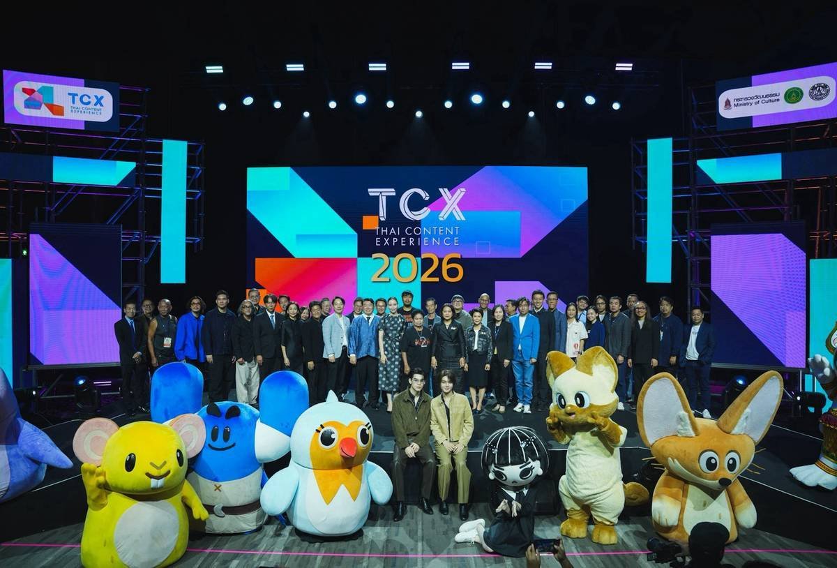 TCX 2026 เนรมิต Paragon Hall สู่ "สวนสนุกคอนเทนต์ไทย" ครั้งใหญ่ ยก GTH - แนนโน๊ะ - จักรวาลสัปเหร่อ บุก Paragon Hall เนรมิตสวนสนุกคอนเทนต์ไทย 4 วันเต็ม