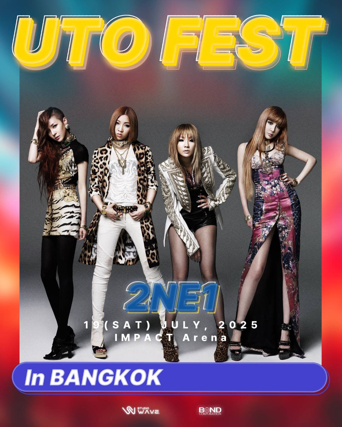 ห้ามพลาด... 2NE1 is back! รวมตัวครบวง จัดเต็มบนเวที "2025 UTO FEST IN BANGKOK" 