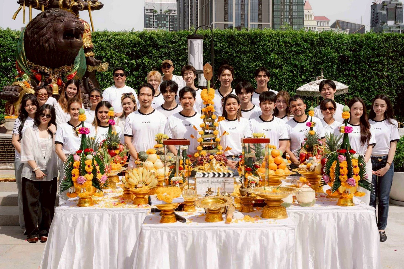 D.O.T. House ถือฤกษ์ดี บวงสรวงเปิดกล้องซีรีส์เรื่องแรก "Oops! Mysterious Sounds สืบเสียงปริศนาอุ๊ย! เสียงหัวใจเธอดังกว่า"