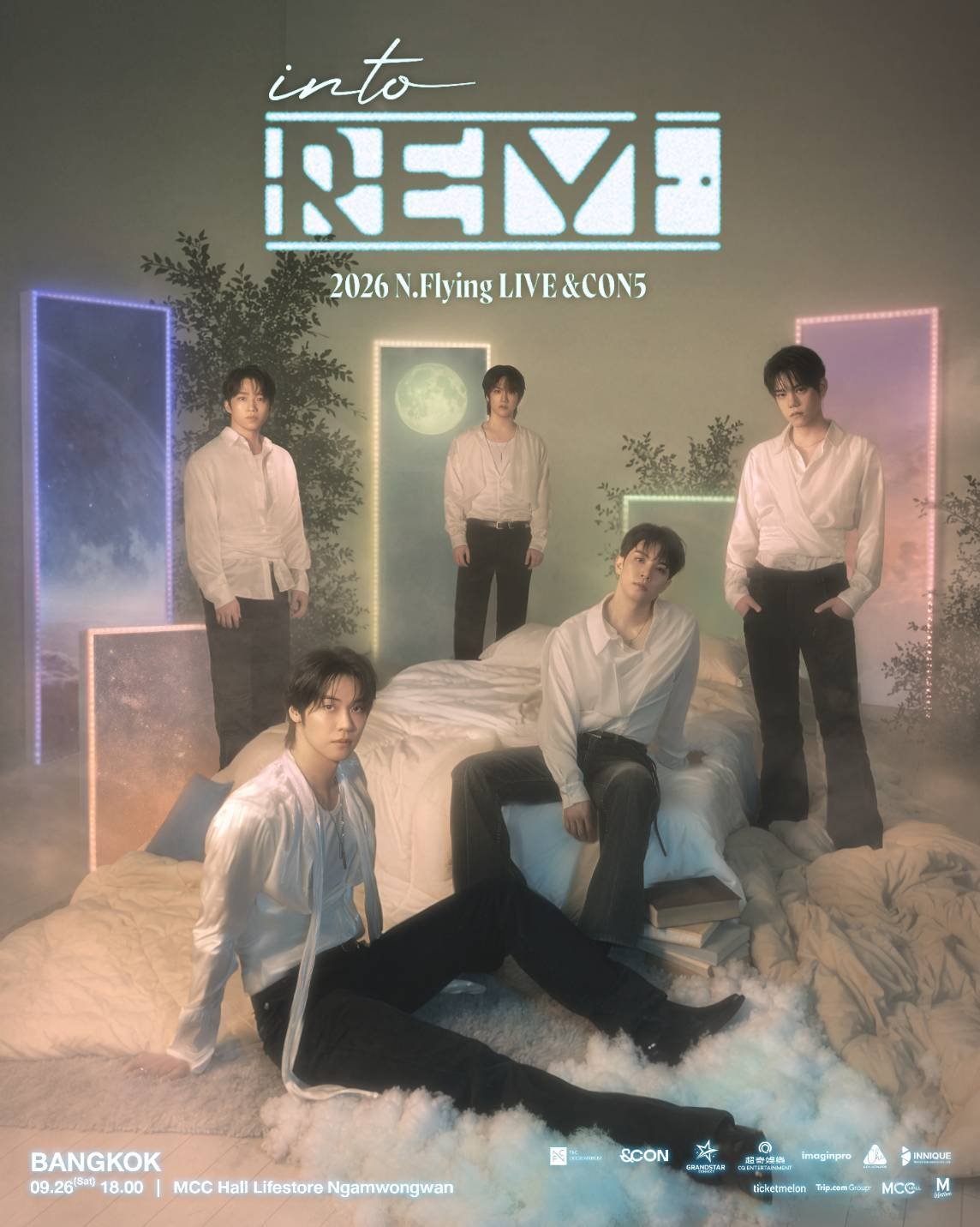 N.Flying เตรียมกลับมาสร้างความประทับใจให้แฟนชาวไทยอีกครั้ง ใน "2026 N.Flying LIVE '&CON5 : into REM' IN BANGKOK"