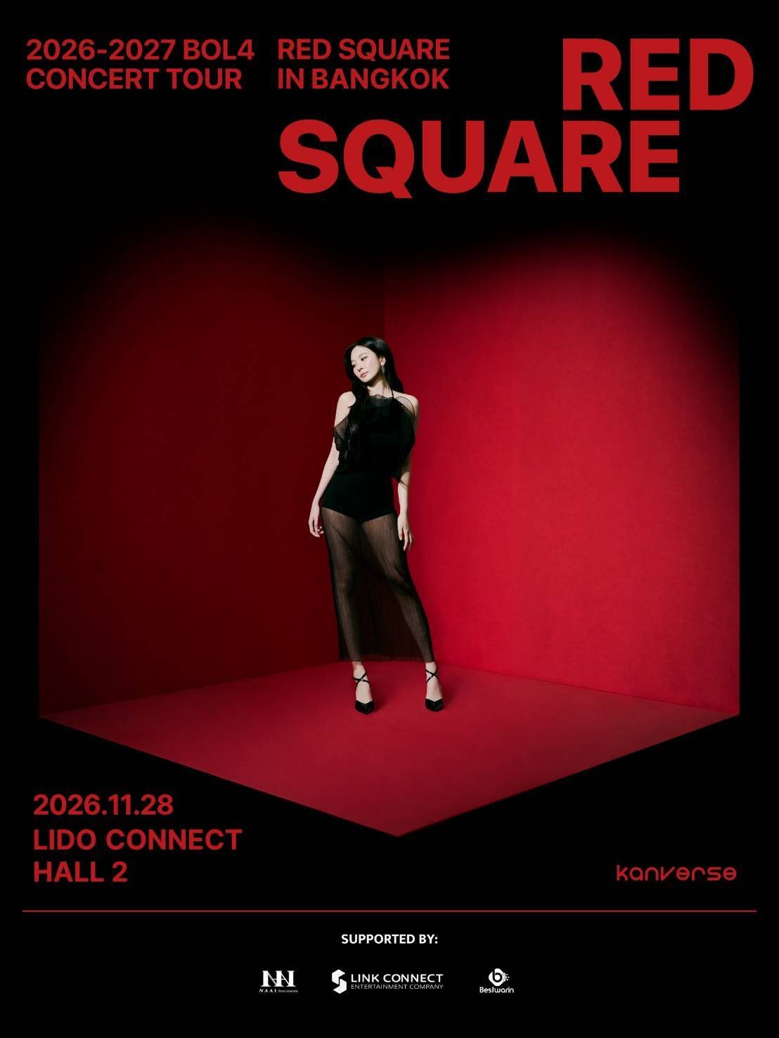 'BOL4' เคาะประตูทักทายลอบลลี่ไทย เตรียมพบคอนเสิร์ตสุดพิเศษ "2026 BOL4 CONCERT TOUR RED SQUARE IN BANGKOK" 28 พฤศจิกายนนี้!