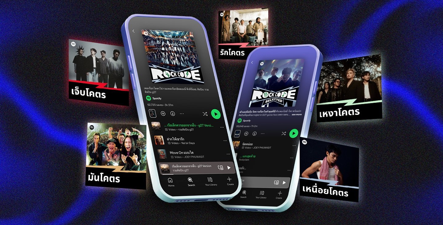 Spotify ยกระดับเพลงร็อกจากโมเมนต์บนเวที ให้กลายเป็นประสบการณ์การฟังที่อยู่กับคุณทุกวัน