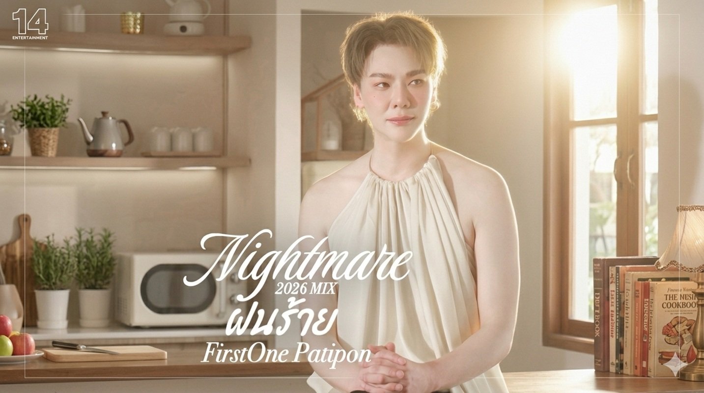 จากเดโมที่ถูกลืม 'FirstOne Patipon' ปัดฝุ่น "ฝันร้าย - Nightmare (2026 Mix)" สู่ซิงเกิลแรกที่อยากให้ทุกคนได้ฟัง!