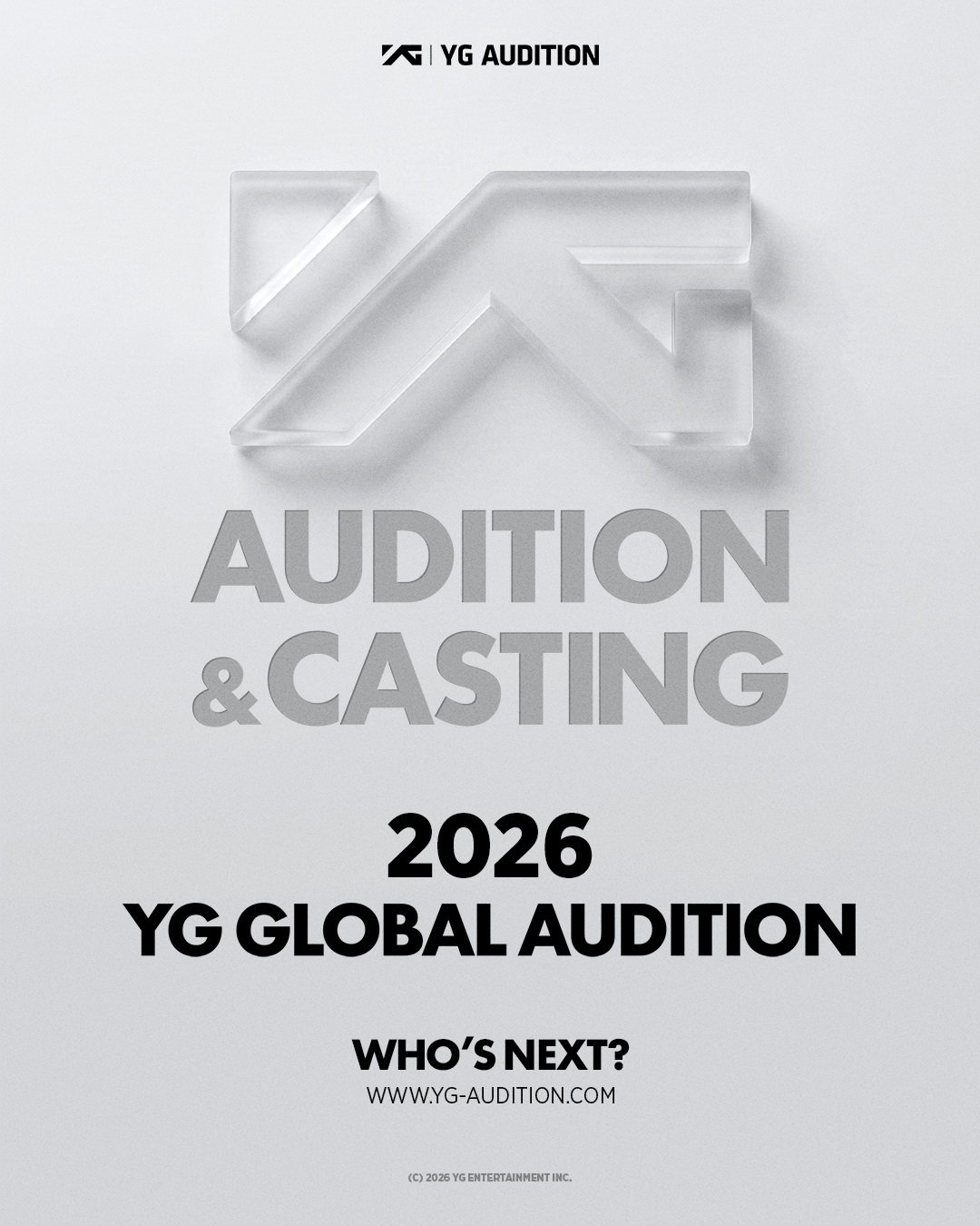 YG วางแผนจัดออดิชันระดับโลกที่ประเทศไทยในเดือนพฤศจิกายนนี้!! เตรียมเปิดรับสมัครออนไลน์ล่วงหน้าในเดือนกันยายน! คาดหวังการค้นพบดาวรุ่งดวงใหม่จากไทย ต่อจากลิซ่า BLACKPINK และภริตา-ชิกิต้า BABYMONSTER