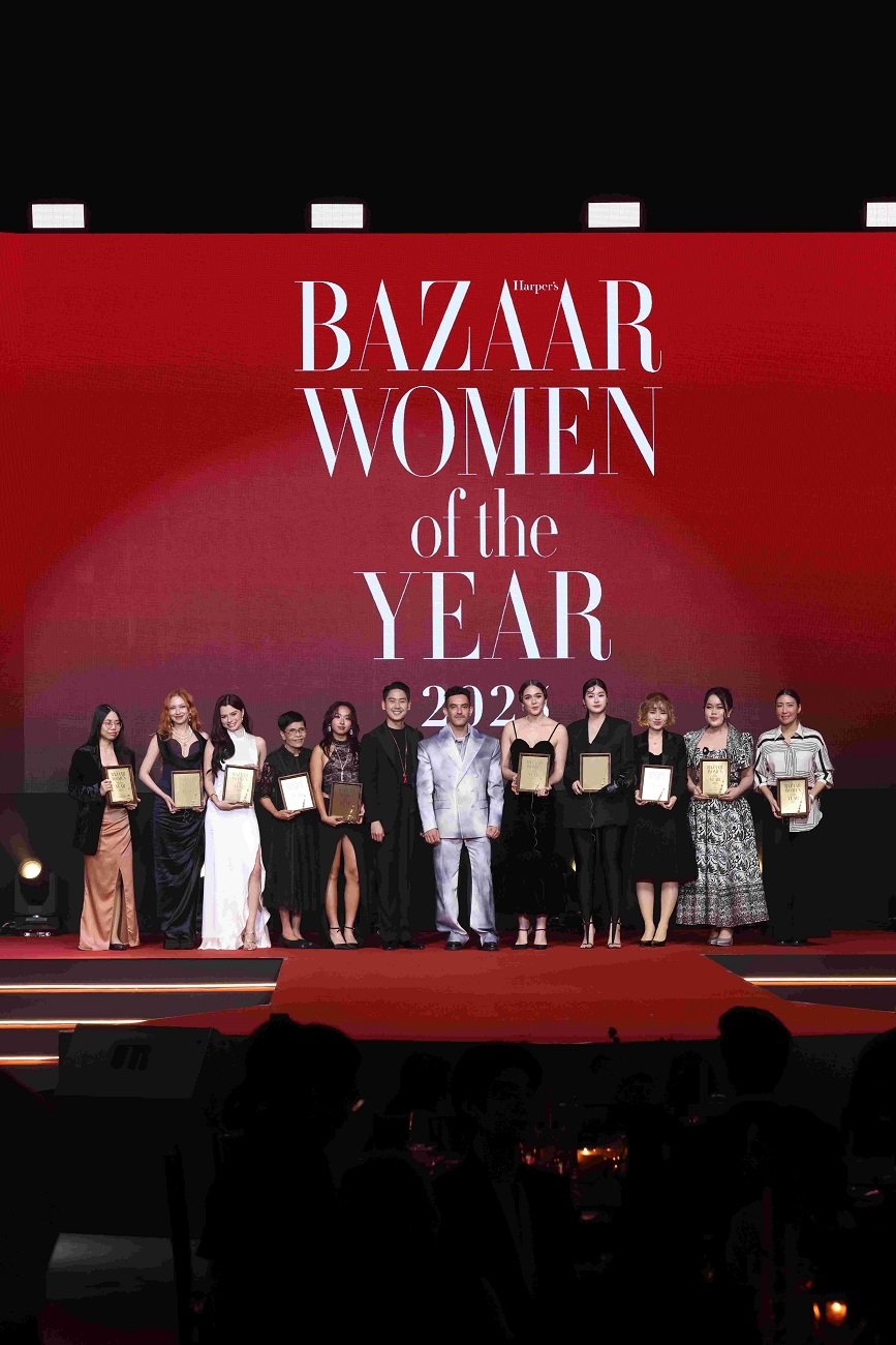 ชมพู่-แอน-ญาญ่า-เบ็คกี้-ฟรีน-มิลลิ-พีพี  ไอคอนวงการบันเทิงรวมพลังสร้างแรงบันดาลใจบนเวที "Harpers BAZAAR Women of the Year 2025"