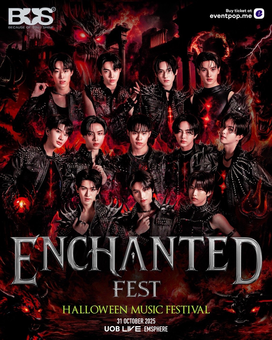  โค้งสุดท้าย!! สู่ฮาโลวีนมิวสิกเฟสติวัลที่ทุกคนรอคอย "ENCHANTED FEST 2025" พิเศษสุด..เซอร์ไพรส์โชว์จาก BUS ที่นี่ที่เดียว!!