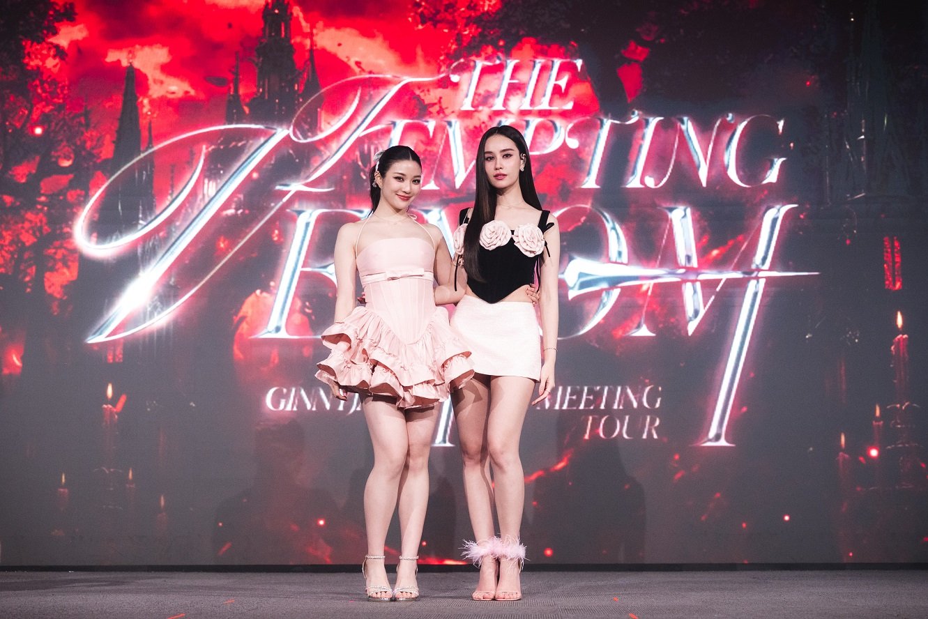 ตอกย้ำความฮอตระดับอินเตอร์! 'จินนี่-เจน่า' ปล่อยเคมีหวานสะท้านไทเป ในแฟนมีตแรก "GINNYJAYNA 1ST FAN MEETING {THE TEMPTING VENOM} IN TAIPEI"
