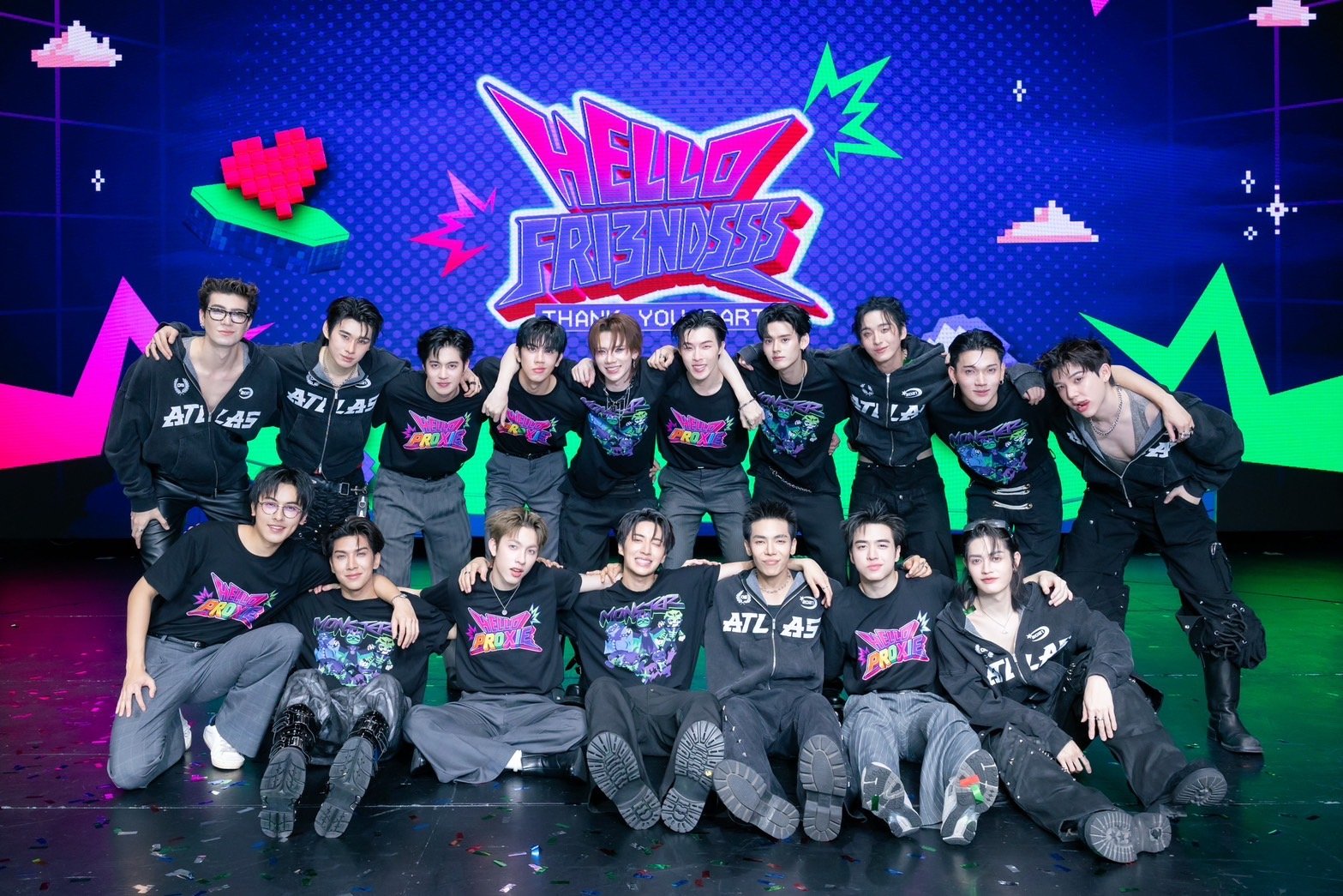 'เลยดูดี' จัด "HELLO FRI3NDSSS" เสิร์ฟแฟนไทย สุดปัง รวมพลัง PROXIE - ATLAS - PERSES จัดเซอร์ไพรส์ให้ว้าวกว่าเดิม! ปิดโปรเจกต์ HELLO BOYSSS อย่างสวยงาม