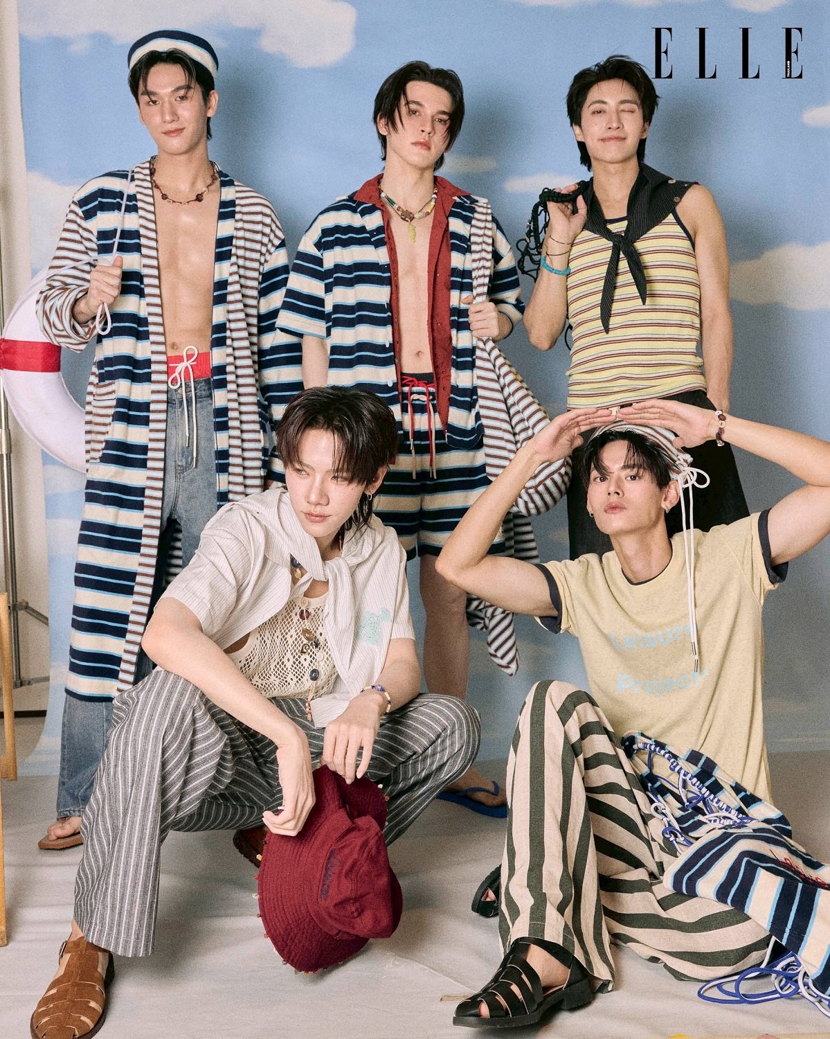 iQIYI Artist บุกเวทีแฟชั่นระดับประเทศ ELLE Fashion Fever 'มอส-แบงค์-ไม้เอก-โบนัส' ออร่าร่างทอง สะกดทุกสายตา