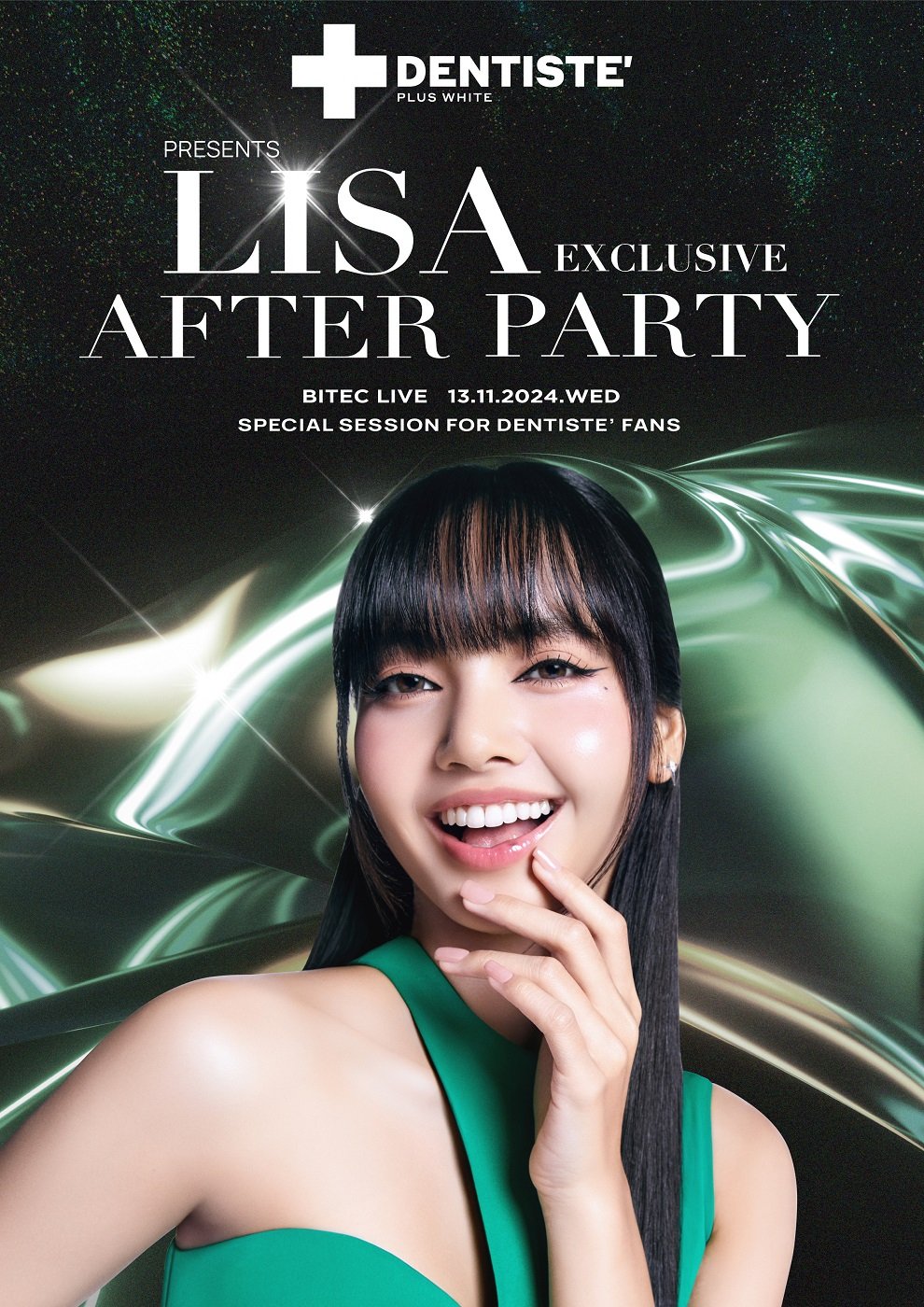 อัปเดตผังที่นั่ง  สิทธิพิเศษงาน DENTISTE x LISA Exclusive After Party ได้ที่นี่