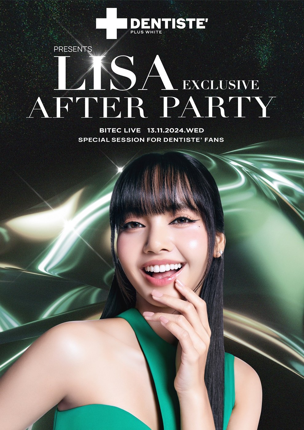 อัปเดตผังที่นั่ง  สิทธิพิเศษงาน DENTISTE x LISA Exclusive After Party ได้ที่นี่ อัปเดตผังที่นั่ง  สิทธิพิเศษงาน DENTISTE x LISA Exclusive After Party ได้ที่นี่
