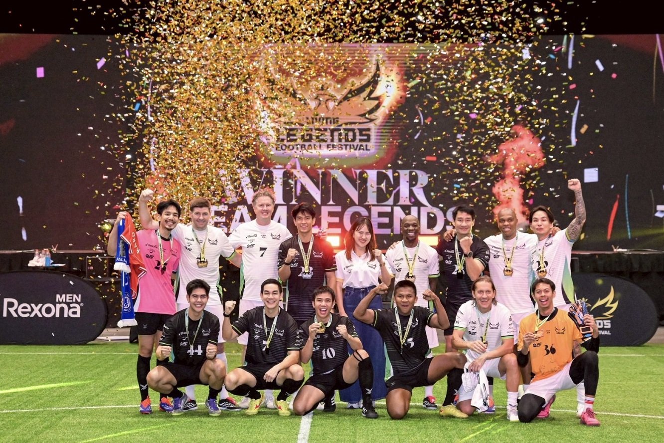 อินฟลูออส นำทีมซุปตาร์ไทย 'ป้อง-ก้อง-แทค-กิก-บัวขาว' ท้าชนตำนานแข้งโลก ใน "Living Legends Football Festival 2026" พร้อมจัดหนักกิจกรรมสุดเอ็กซ์คลูซีฟ ณ UOB LIVE