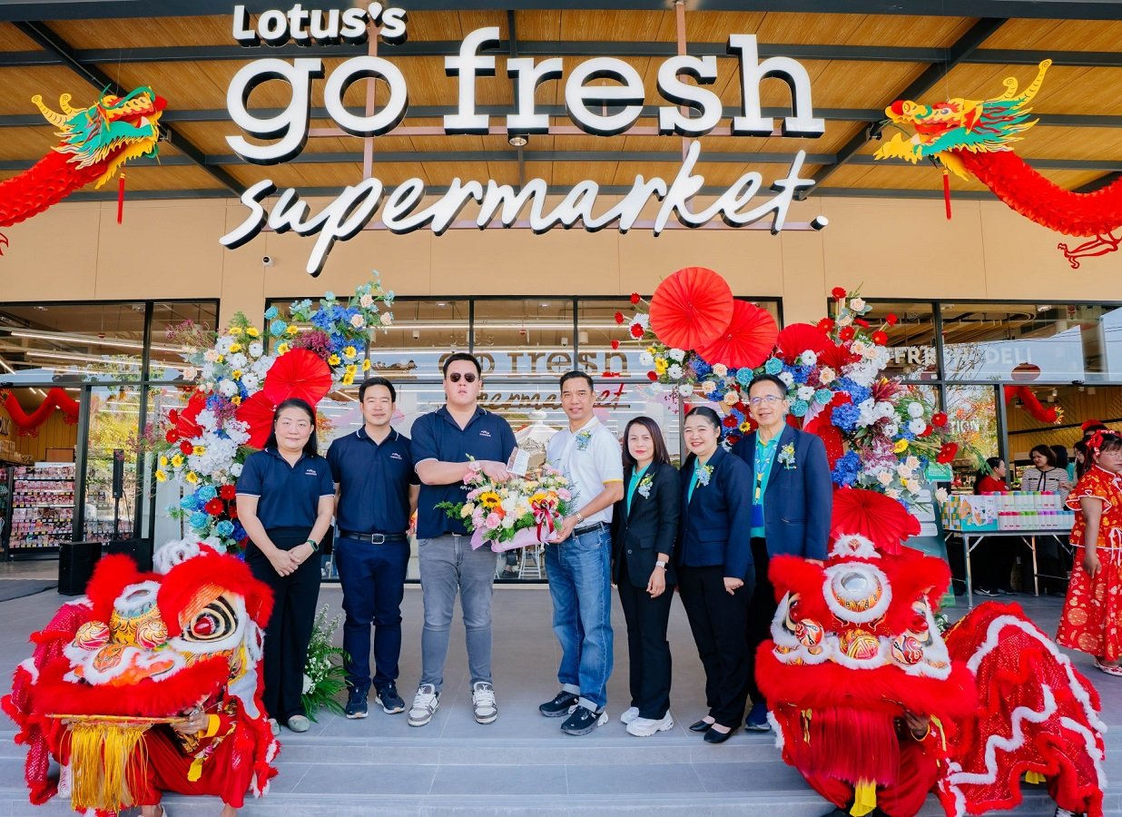 Lotus's Go Fresh เปิดสาขาใหม่ใจกลางถนนมหิดล จ.เชียงใหม่ ยกระดับประสบการณ์ชอปปิงสู่ Fresh Food Destination ของคนเมือง