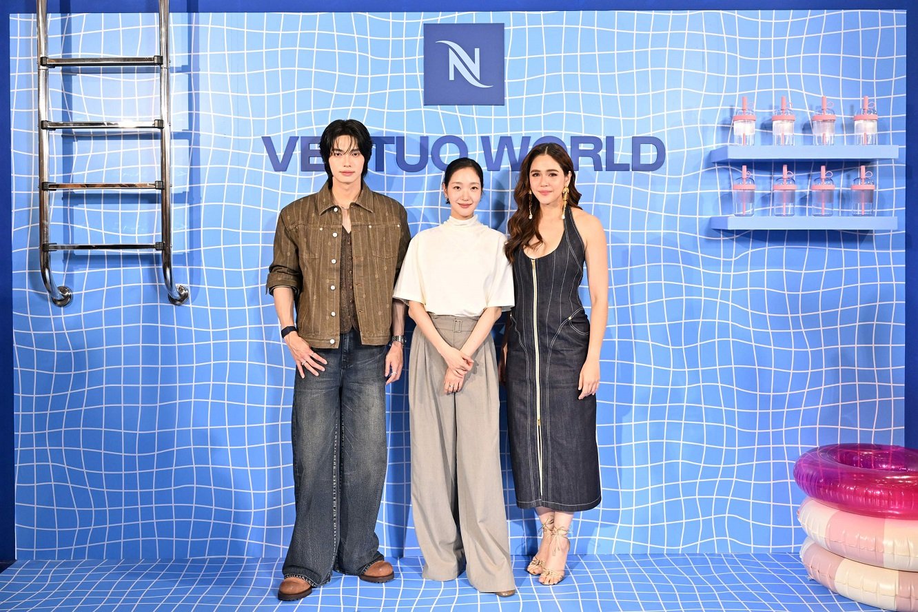 เนสเพรสโซ เปิดประสบการณ์ "Nespresso Vertuo World" ชวน 'คิม โกอึน - ชมพู่ อารยา - วิน เมธวิน' ร่วม "PRESS TO EXPLORE" ถ่ายทอดโมเมนต์ไลฟ์สไตล์กับกาแฟแก้วโปรด