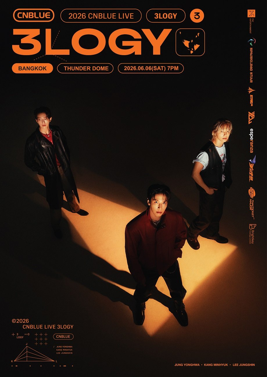 เพื่อ BOICE ไทยเท่านั้น!! CNBLUE อัปเกรดความพิเศษสุดเอ็กซ์คลูซีฟ ในคอนเสิร์ต "3LOGY" IN BANGKOK 6 มิ.ย. นี้
