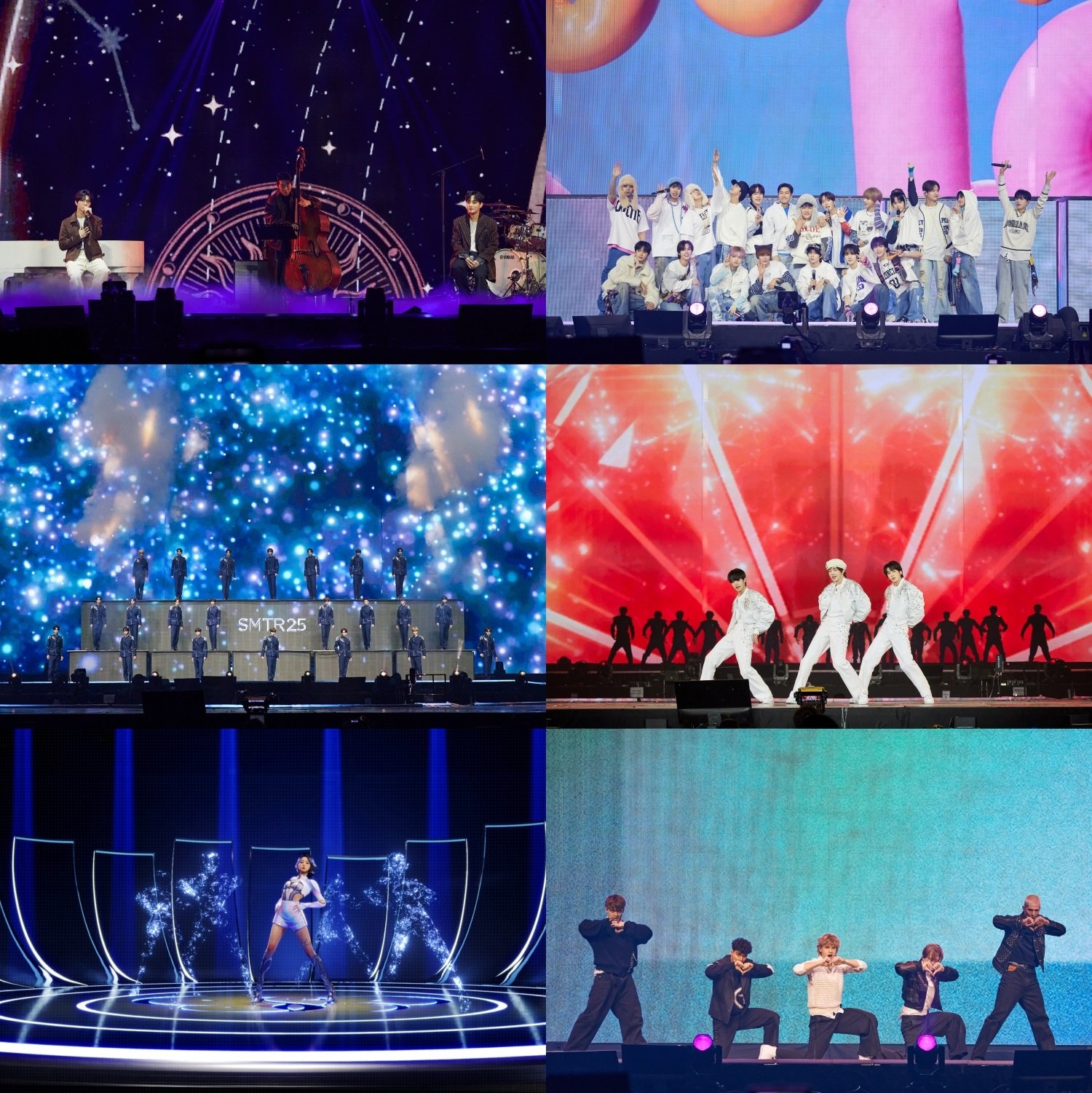 'SMTOWN LIVE 2025' คอนเสิร์ตฉลองครบรอบ 30 ปีของ SM ENTERTAINMENT เปิดฉากอย่างประสบความสำเร็จที่กรุงโซลโดยศิลปินทั้งหมด 98 คน ท่ามกลางแฟนคลับกว่า 40,000 คน!