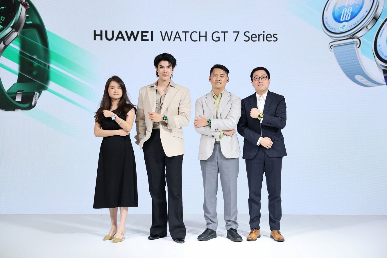 'มาย ภาคภูมิ' อวดลุคสุดเท่เปิดตัว HUAWEI WATCH GT 7 Series เผยเบื้องหลังความฟิต ยกให้เป็น โค้ชส่วนตัว บนข้อมือ