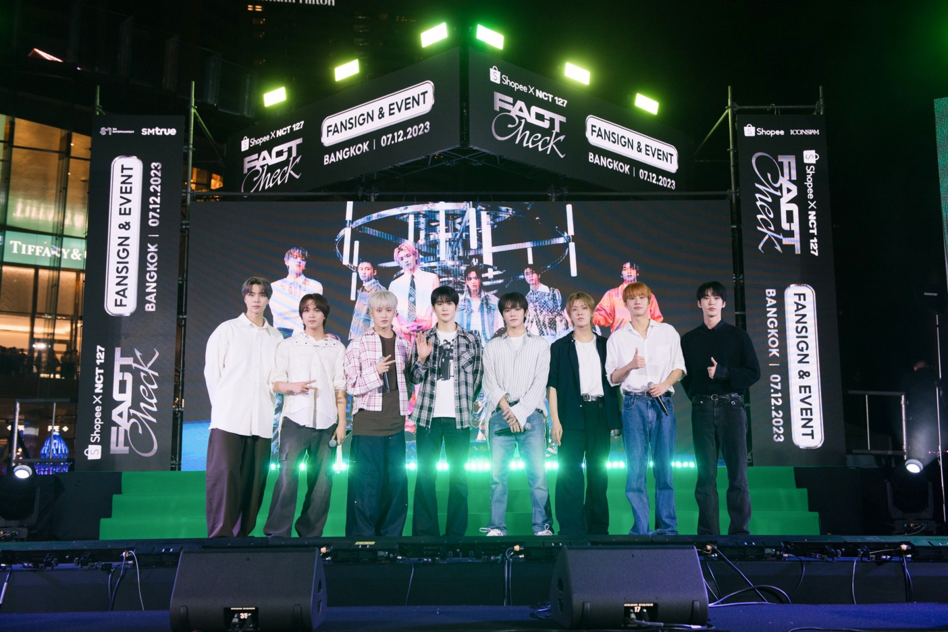 เช็กความร้อนแรงเหนือขีดจำกัดของ NCT 127 ในงานแถลงข่าวและงานแจกลายเซ็น ‘Shopee x NCT 127 Fact Check FANSIGN & EVENT in BANGKOK’ เตรียมเปิดคอนเสิร์ต 27-28 มกราคมนี้
