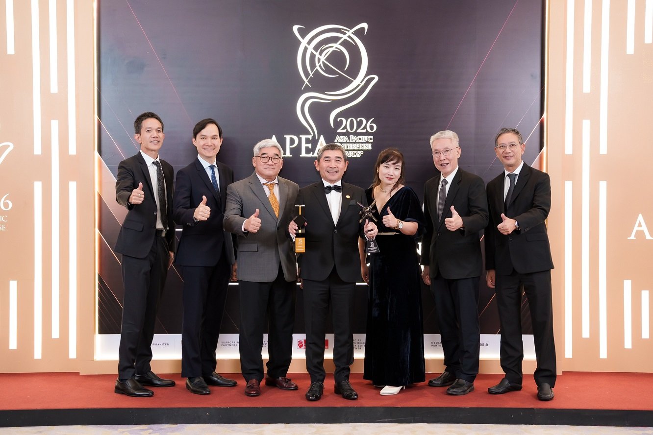 KCG คว้า 2 รางวัลจากเวที APEA 2026 Thailand ก้าวแกร่งบนเส้นทางความเป็นเลิศ ตอกย้ำบทบาทผู้นำธุรกิจอาหาร พร้อมขยายอาณาจักรสู่การเป็นผู้เล่นสำคัญในระดับภูมิภาค