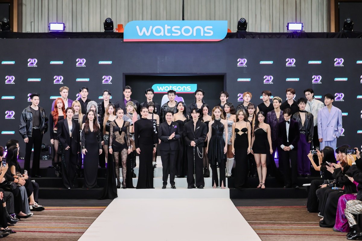 'วอร์ วนรัตน์' นำทัพดาราดังเซอร์ไพรส์ ฉลองครบรอบ 29 ปี วัตสัน ประเทศไทย 