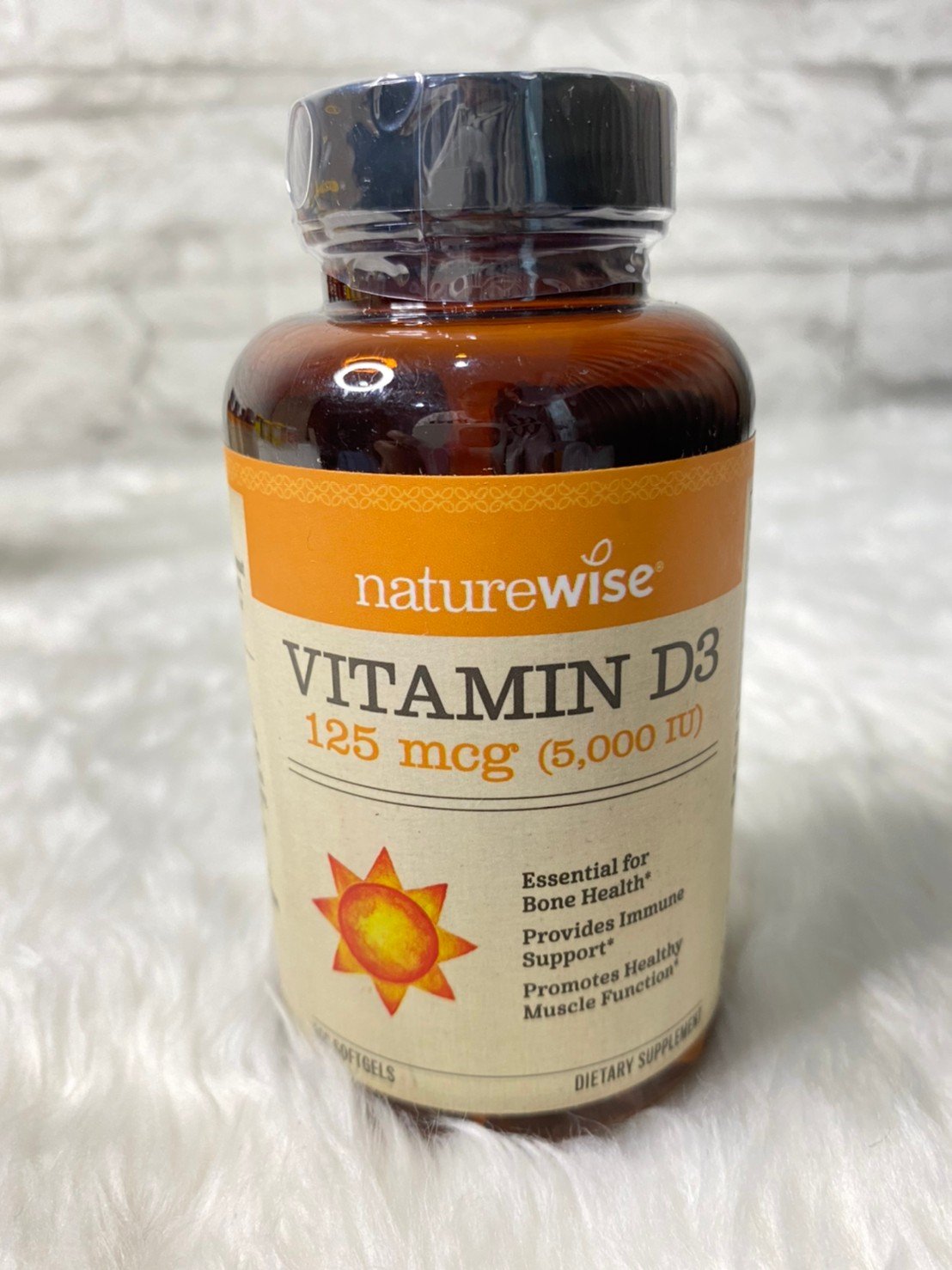 NatureWise Vitamin D3 125mcg (5,000 IU) 360 Softgels
